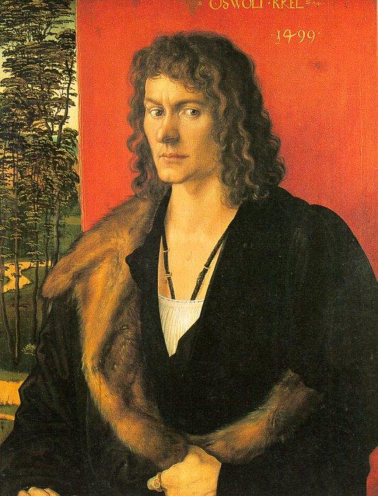 Albrecht Durer Portrait of Oswalt Krel oil painting image